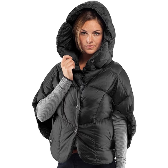 Nau Goose Filled Down Stole Sleeveless Vest - Picture 2 of 5